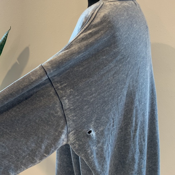 WILD FOX BURNOUT ROAD-TRIP “DRESS BLUE” size small oversized - Picture 3 of 6